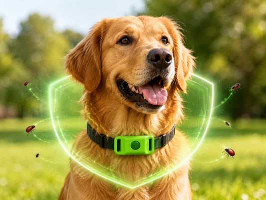TickGuard™ – 12 Luni Protecție Naturală Anti-Purici și Căpușe