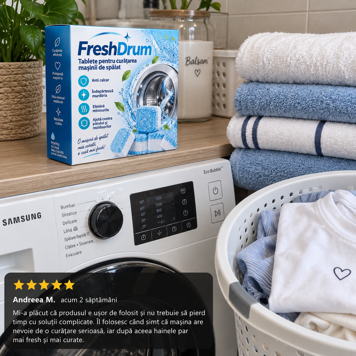 Recenzie FreshDrum - Andreea