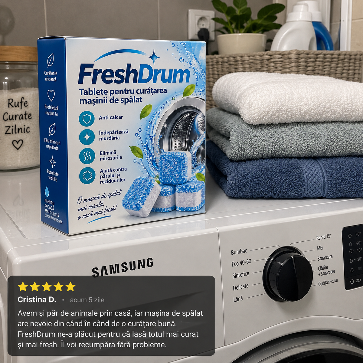 Recenzie FreshDrum - Cristina