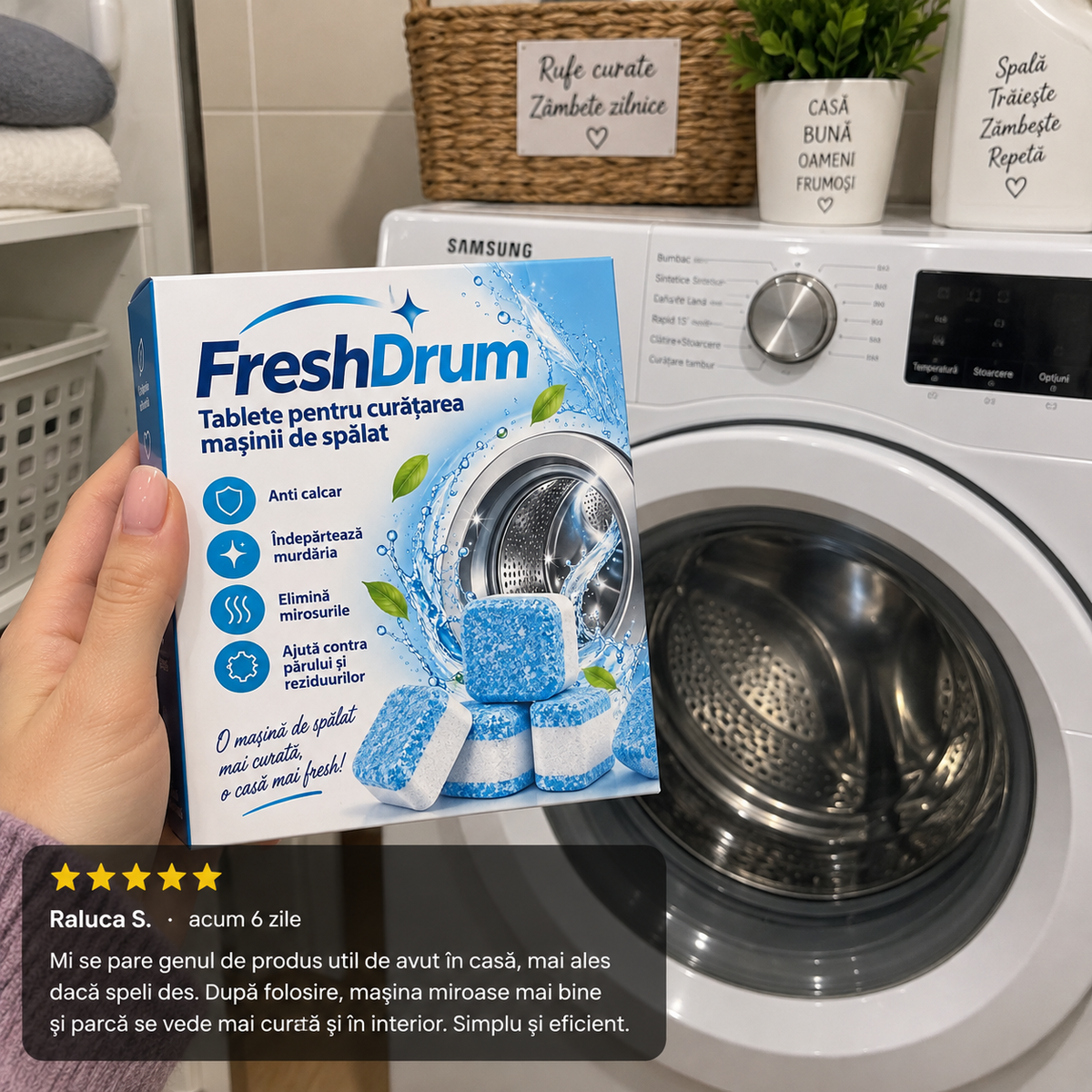 Recenzie FreshDrum - Raluca